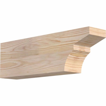 Ekena Millwork Monterey Smooth Rafter Tail, Douglas Fir, 3 1/2"W x 6"H x 18"L RFT04X06X18MON00SDF